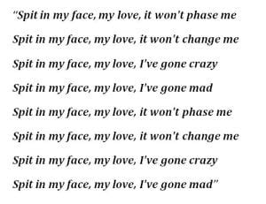 spit in my face traduction|ThxSoMch – SPIT IN MY FACE! Lyrics .